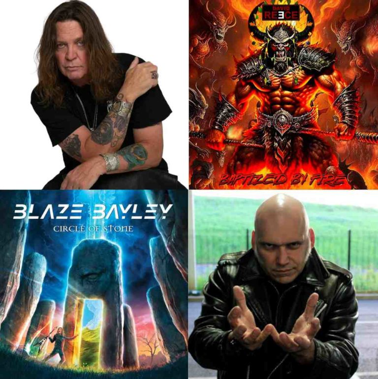 Подробнее о статье Два осколка: David Reece – Baptized By Fire(2024) и Blaze Bayley -Circle Of Stone (2024)